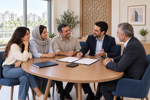 تصویر مفهومی خدمت: خرید اقتصادی خانه با کمترین قیمت